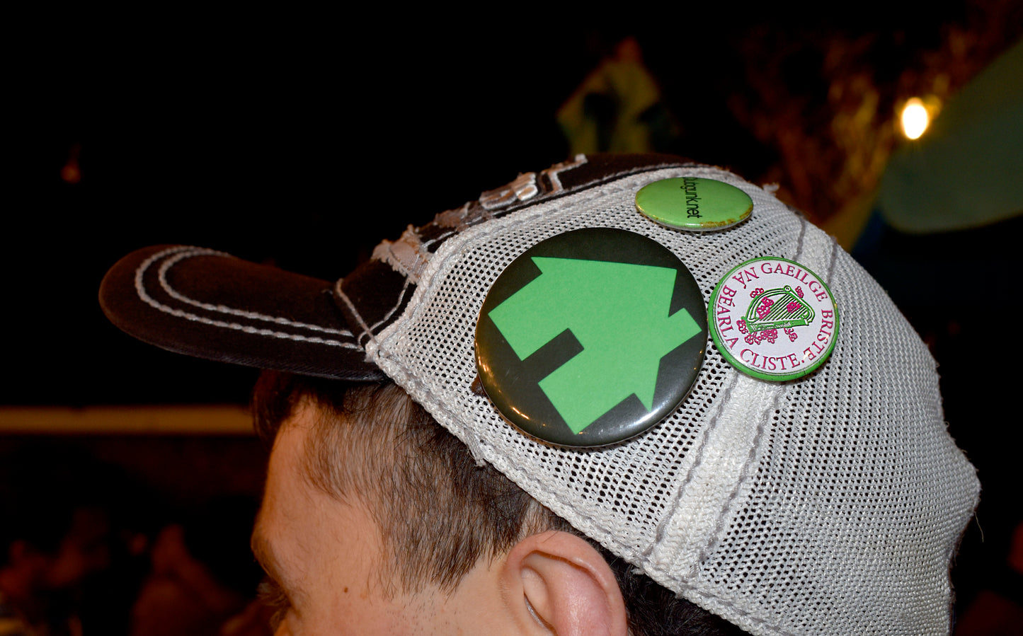 Gaeilge Briste Button Badge