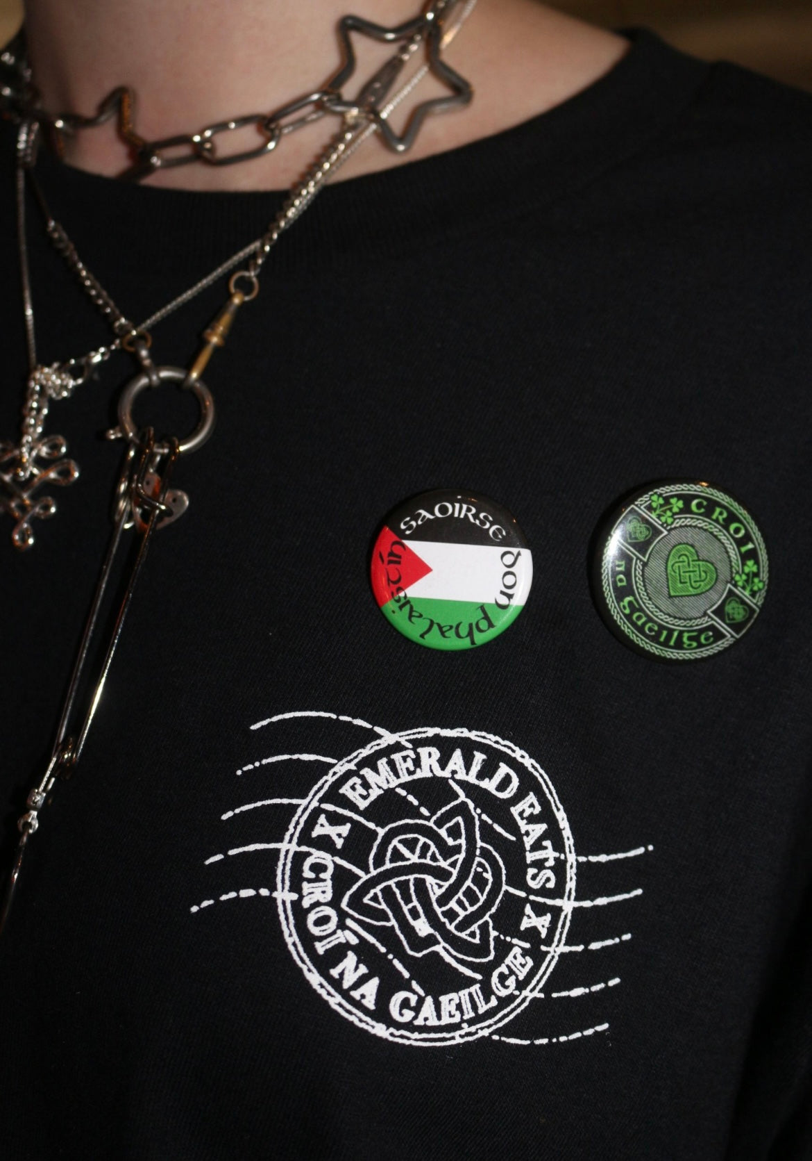 Croí na Gaeilge Button Badge