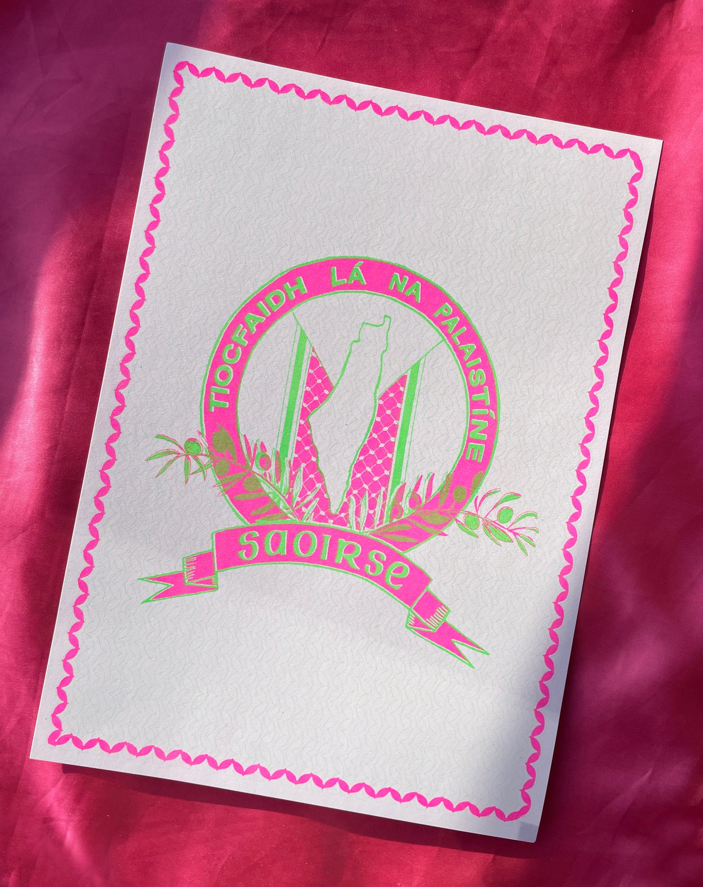 Their Day Will Come Riso Print