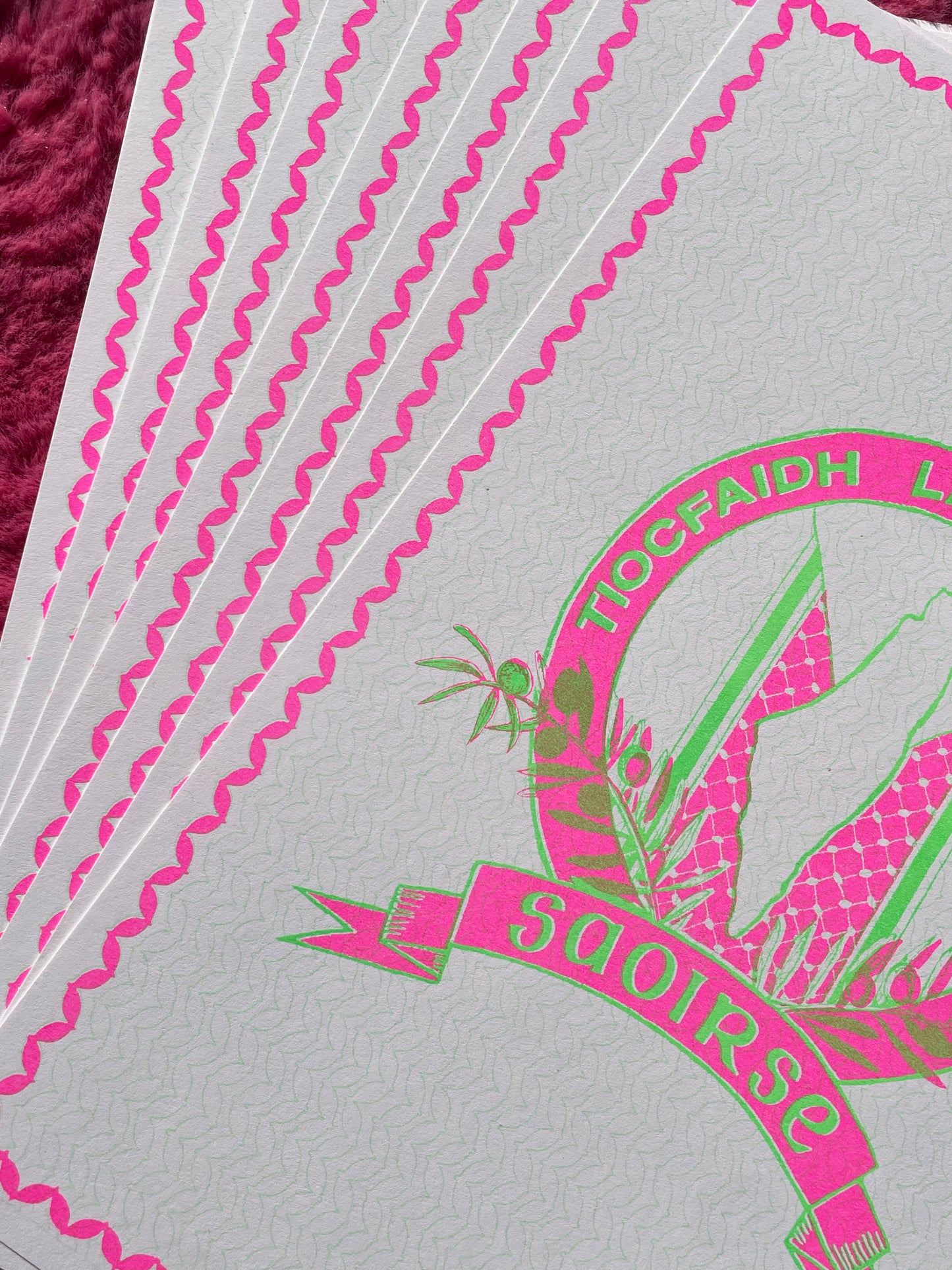 Their Day Will Come Riso Print