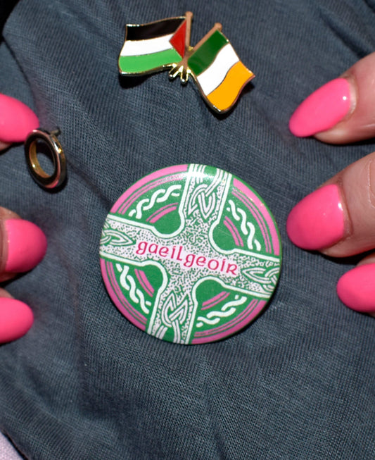 Gaeilgeoir Button Badge