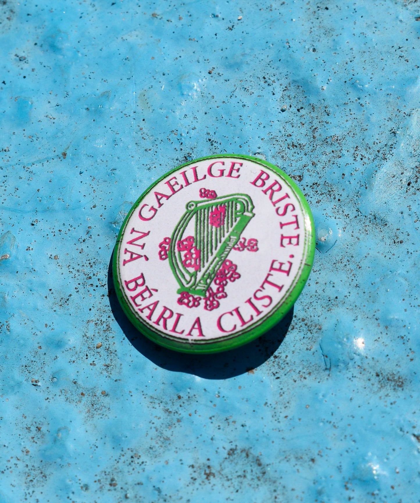 Gaeilge Briste Button Badge
