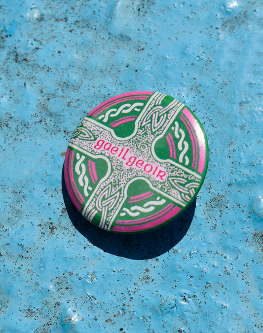 Gaeilgeoir Button Badge